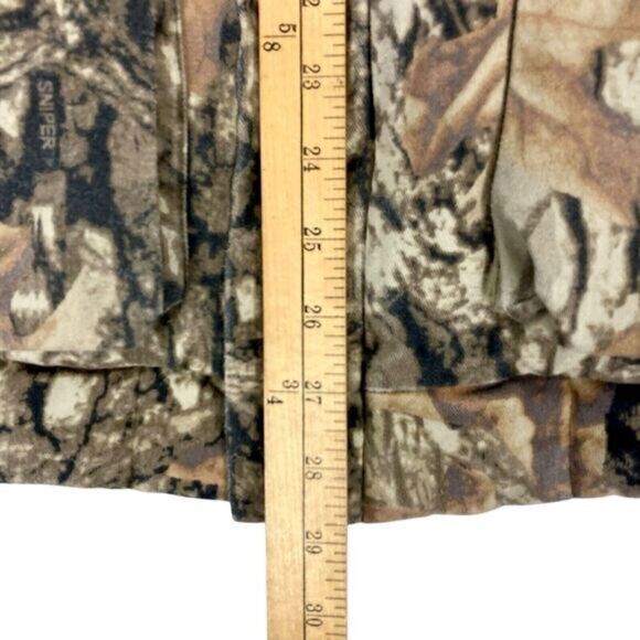 Northwest Territory Parka Jacket Mens Sz L Brown Camo Vintage Hunting Insulated - Picture 14 of 16